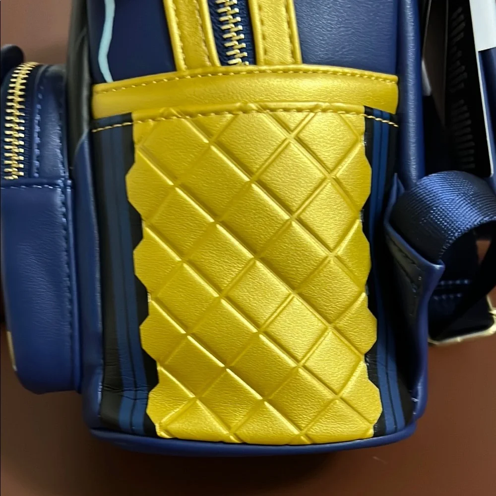 Marvel Thor Backpack unisex- Blue and Yellow NWT - Picture 3 of 9